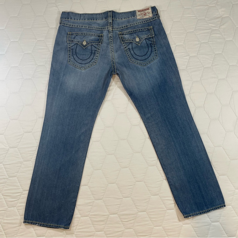 Men’s True Religion Slim Jeans Blue Size 44
